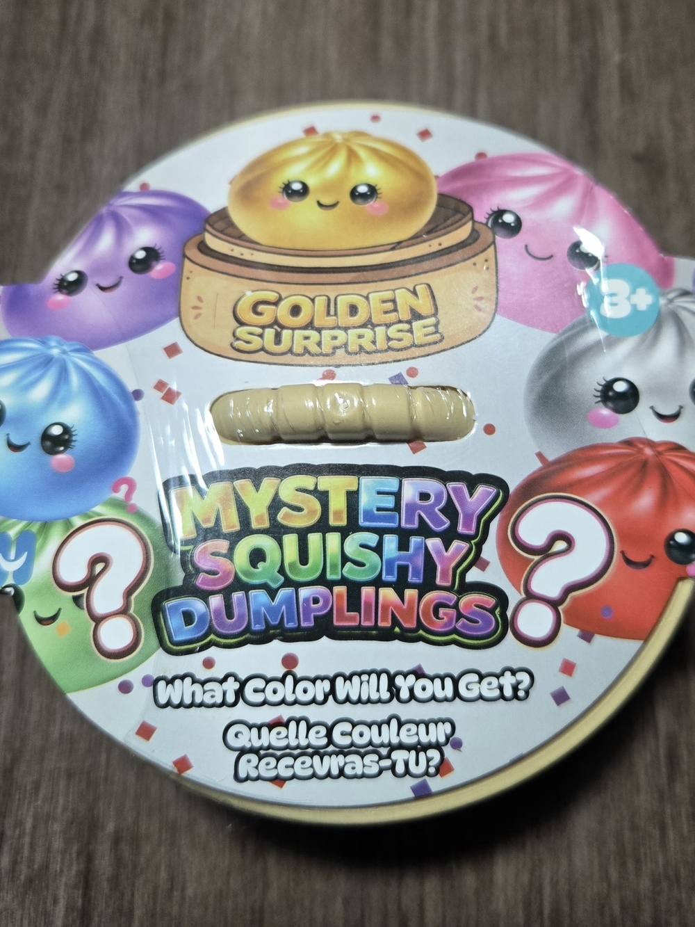 NEW WRAPPED! Mystery Squishy Dumplings - Assorted Colors